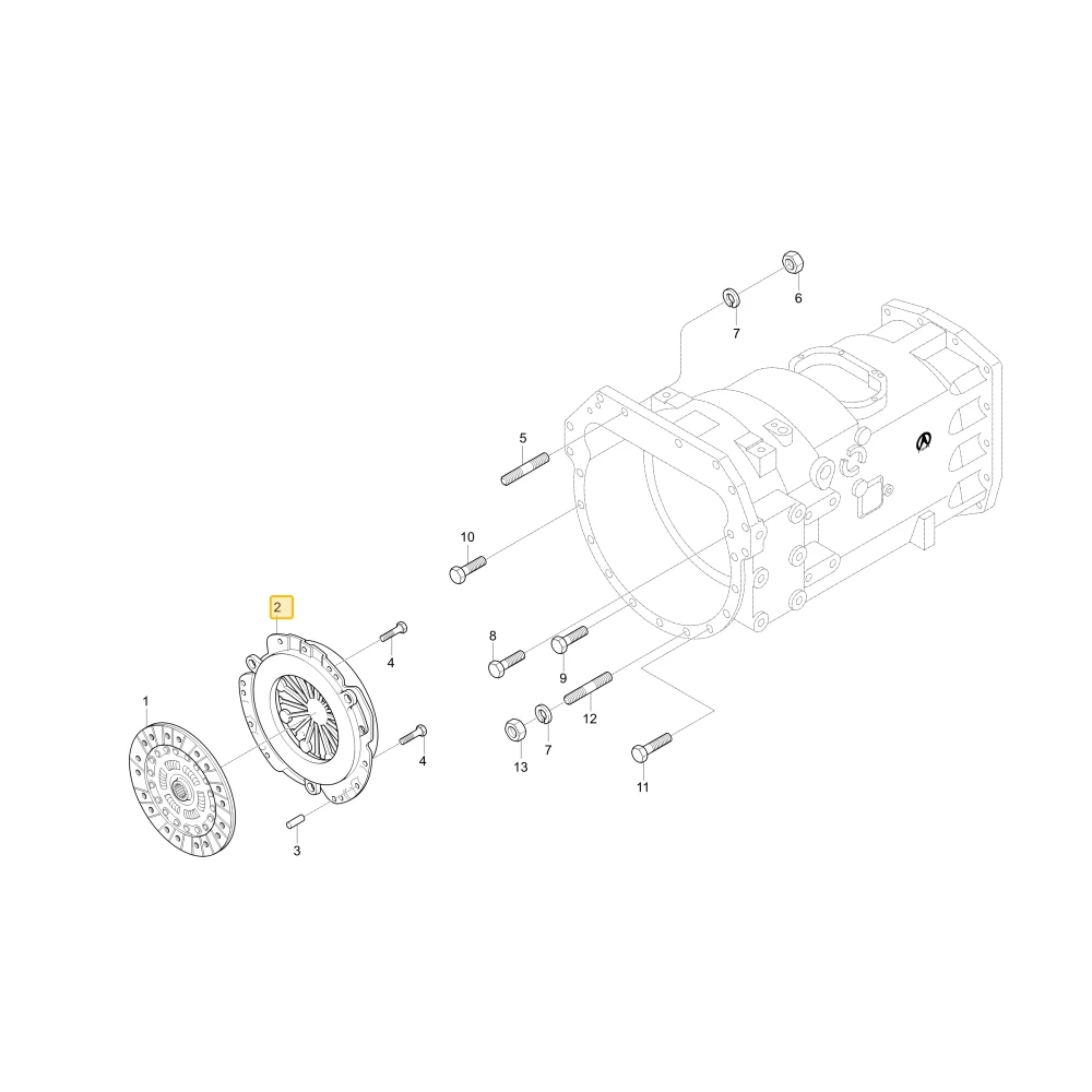Pokrywa sprzęgła KIOTI T4850-14505