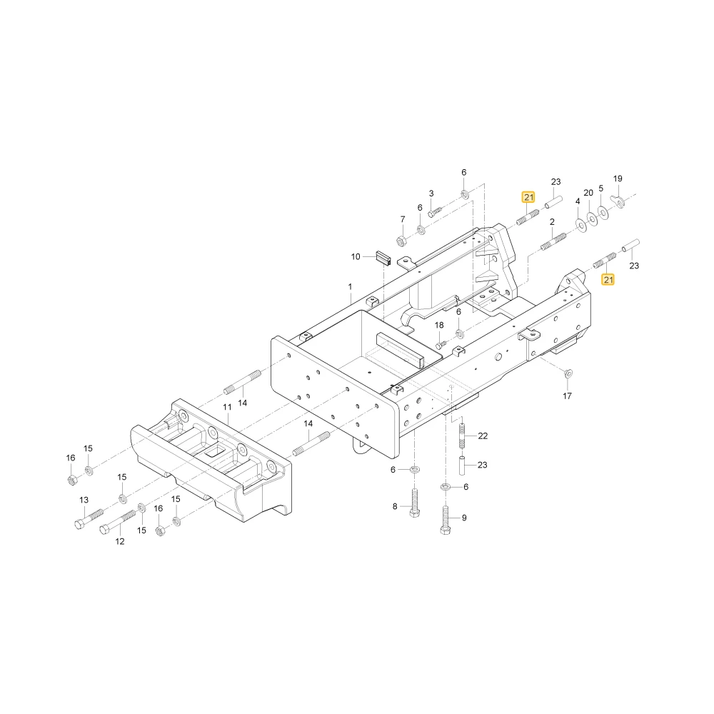Śruba szpilka KIOTI T4850-50211