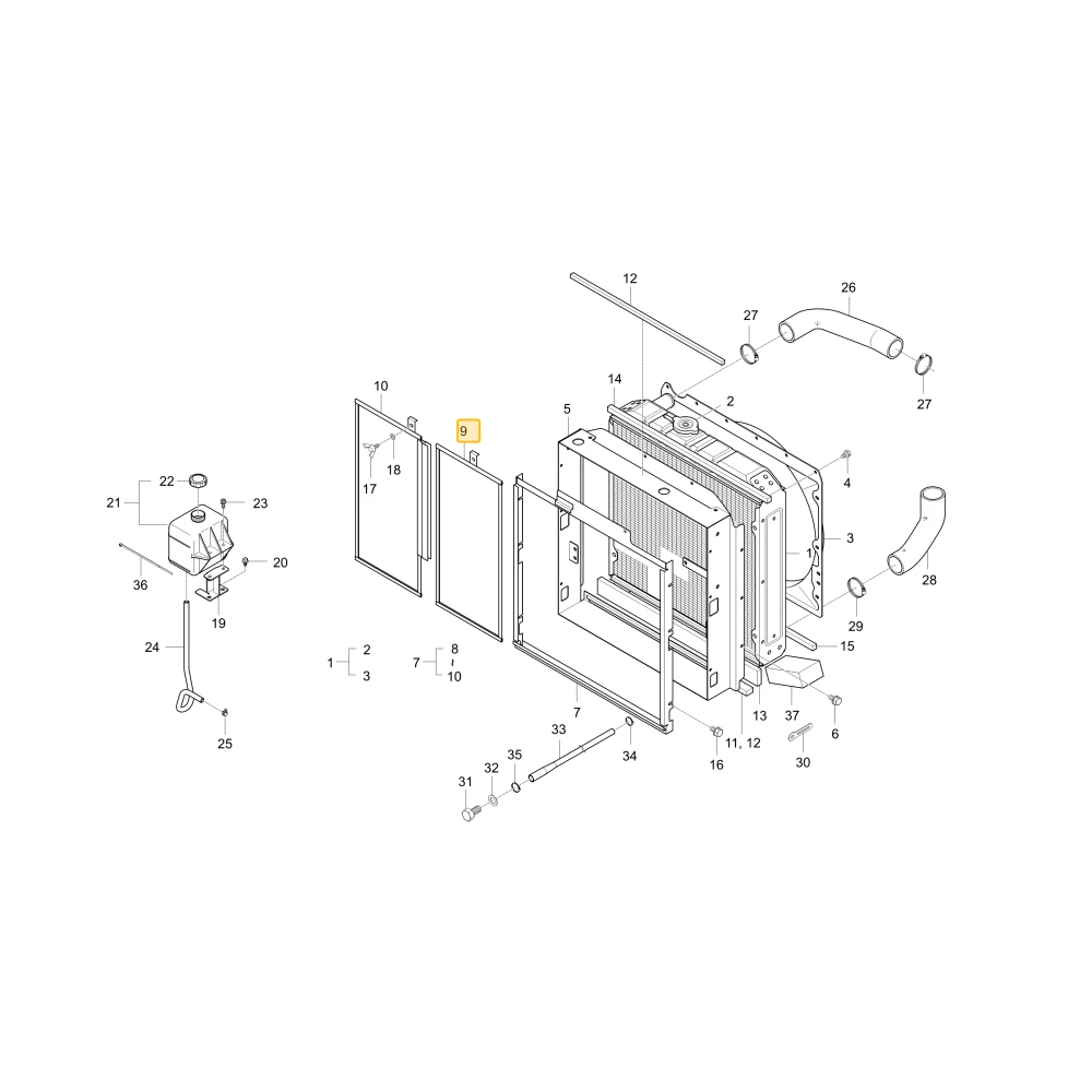 Siatka metalowa 1 KIOTI T4876-17724