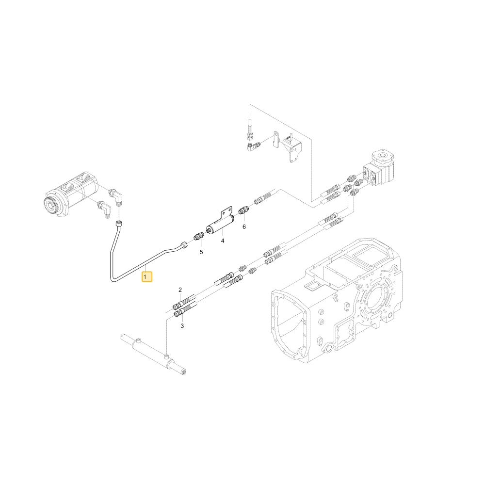 Rura kierownicza P3 KIOTI T4876-45293