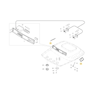 Grill powietrza KIOTI T4876-83091
