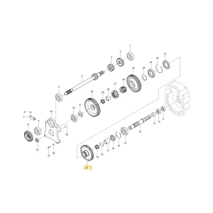 Koło zębate 43 KIOTI T4880-25141