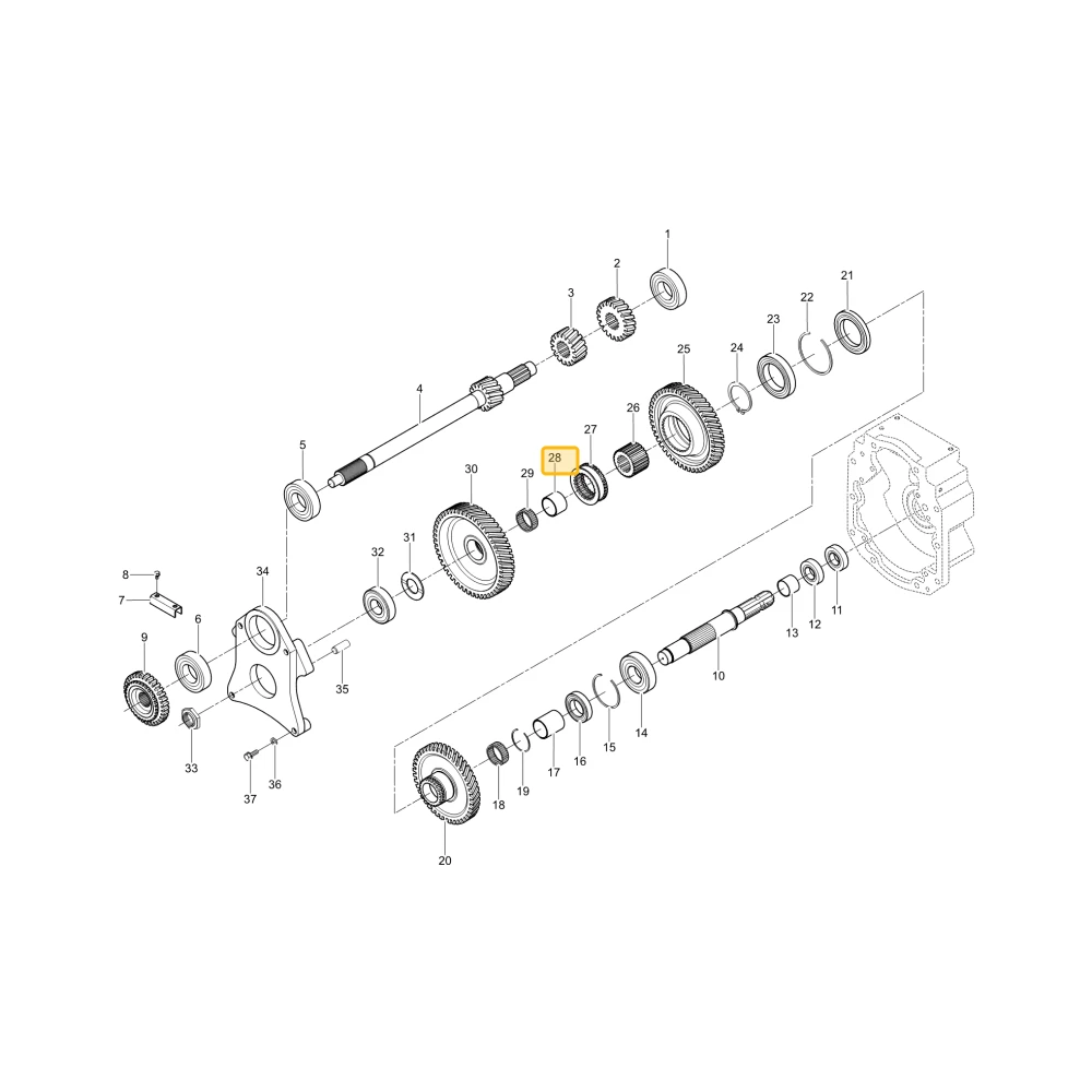 Wewnętrzny pierścień KIOTI T4880-25342