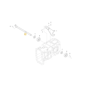 Drążek mechanizmu różnicowego widełek KIOTI T4880-26682