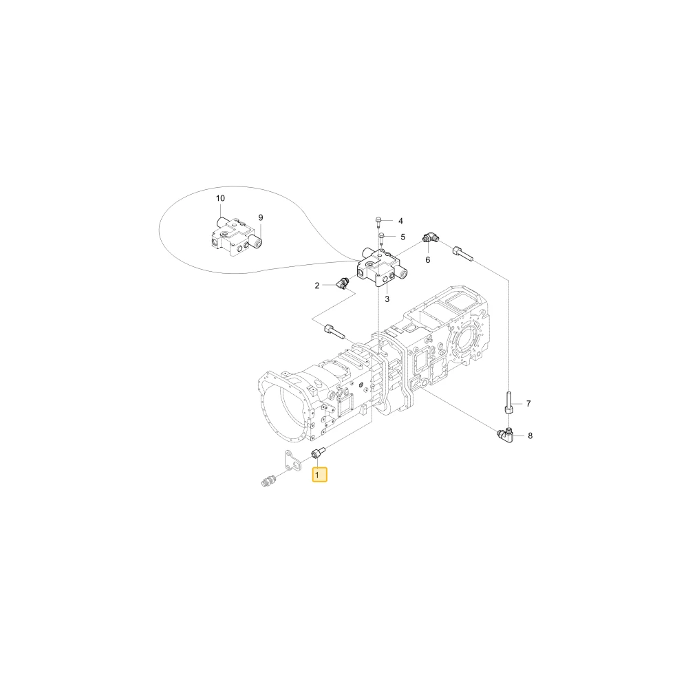 Rurka hydrauliczna L2 KIOTI T4880-45613