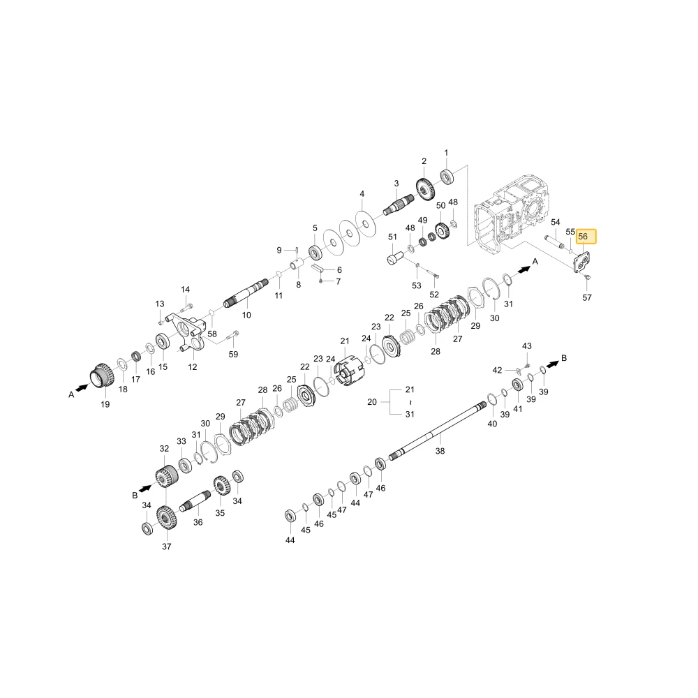 Pokrywa 4WDXQT KIOTI T4880-46301