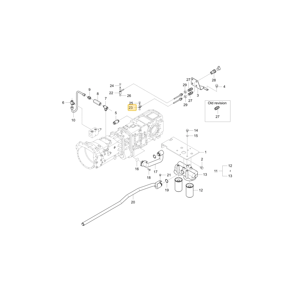 Rurka chłodzenia D KIOTI T4880-46332
