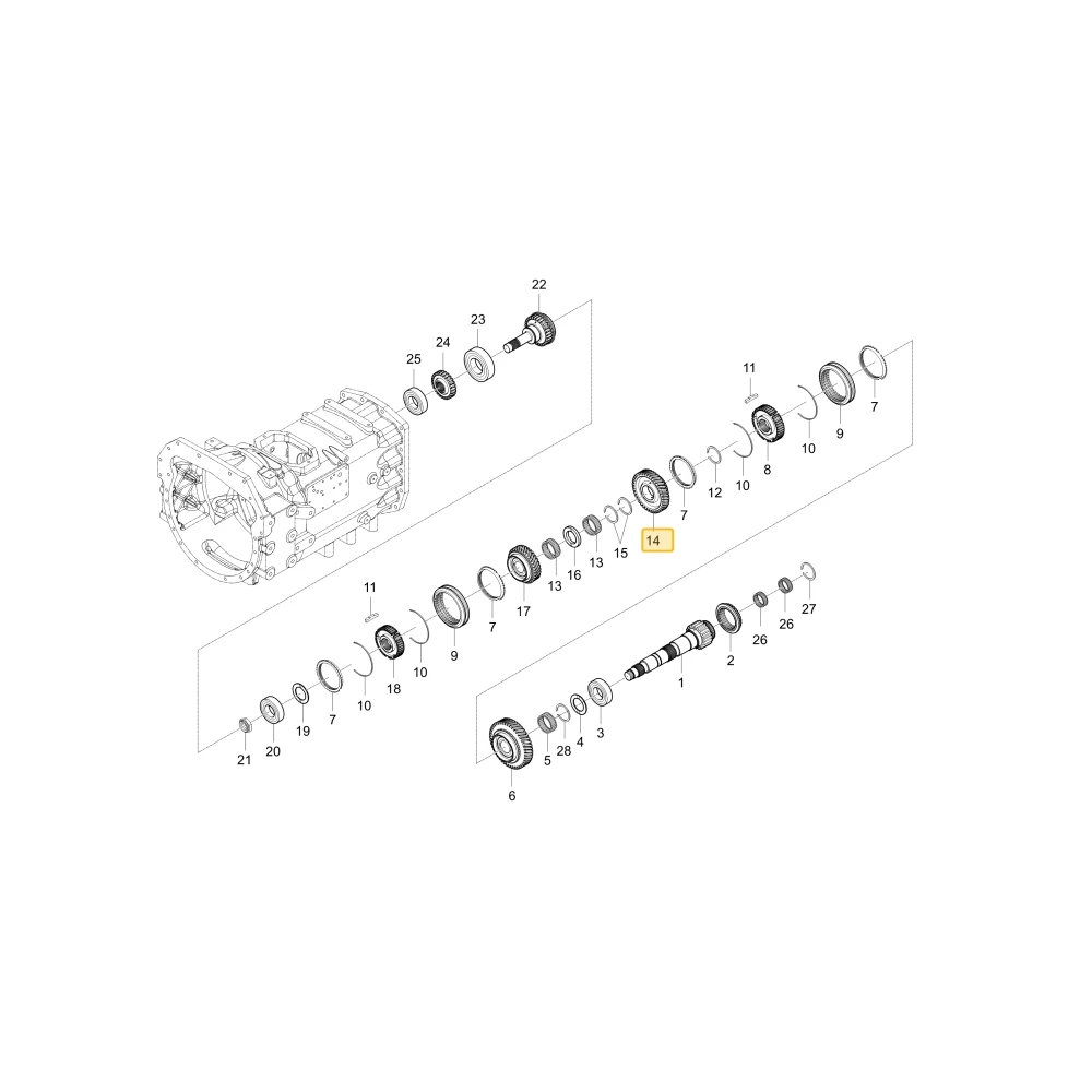 Koło zębate 33 KIOTI T4920-21721