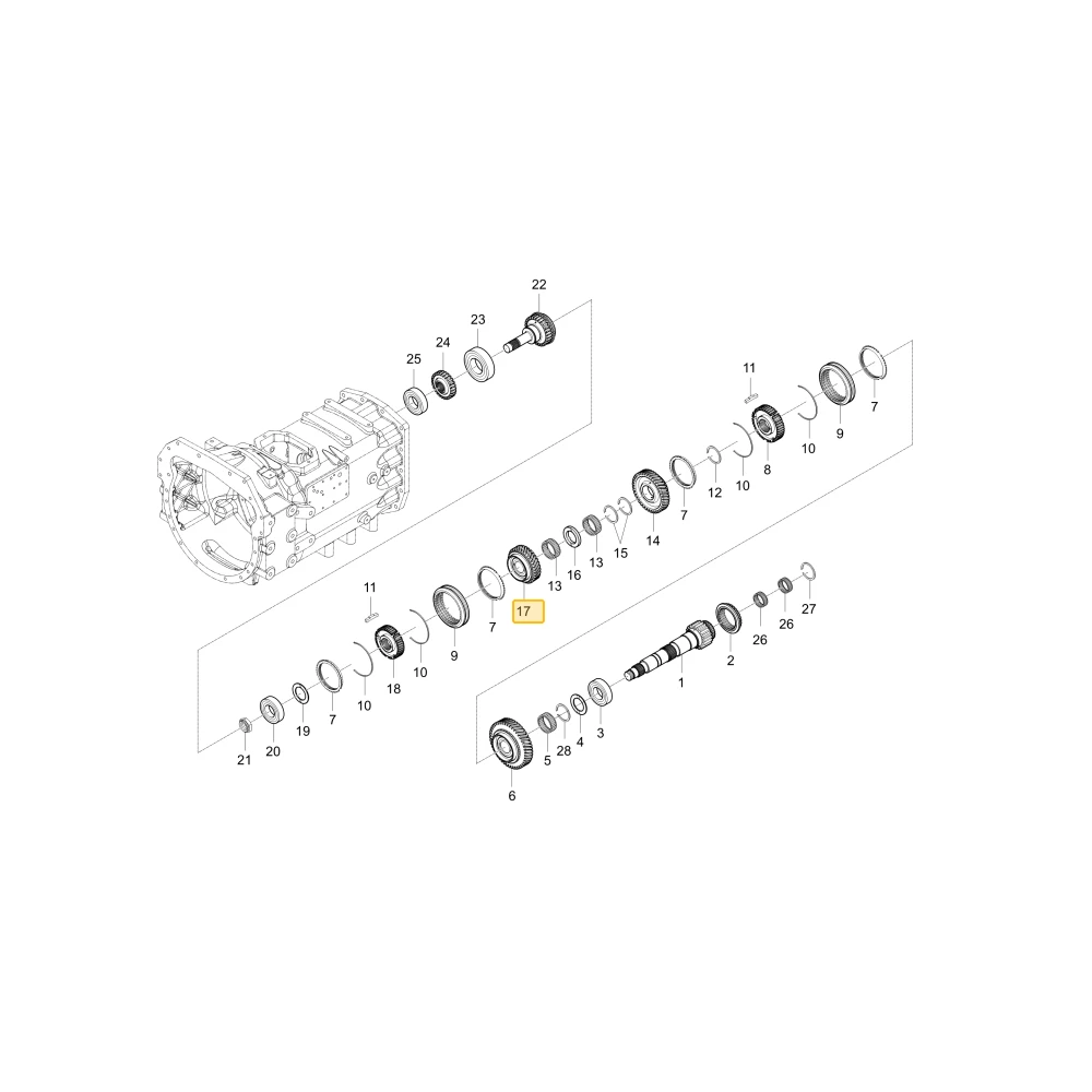 Koło zębate 29 KIOTI T4920-21731
