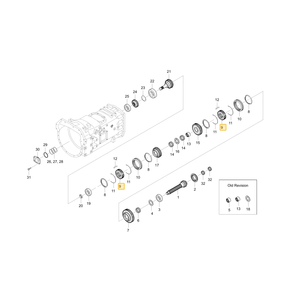 Piasta synchronizatora KIOTI T4920-21771