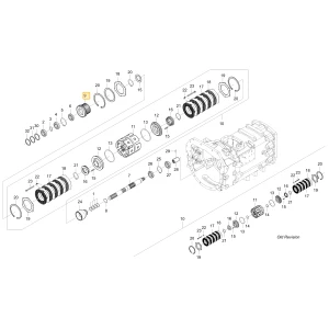 Koło zębate 30 KIOTI T4920-22562