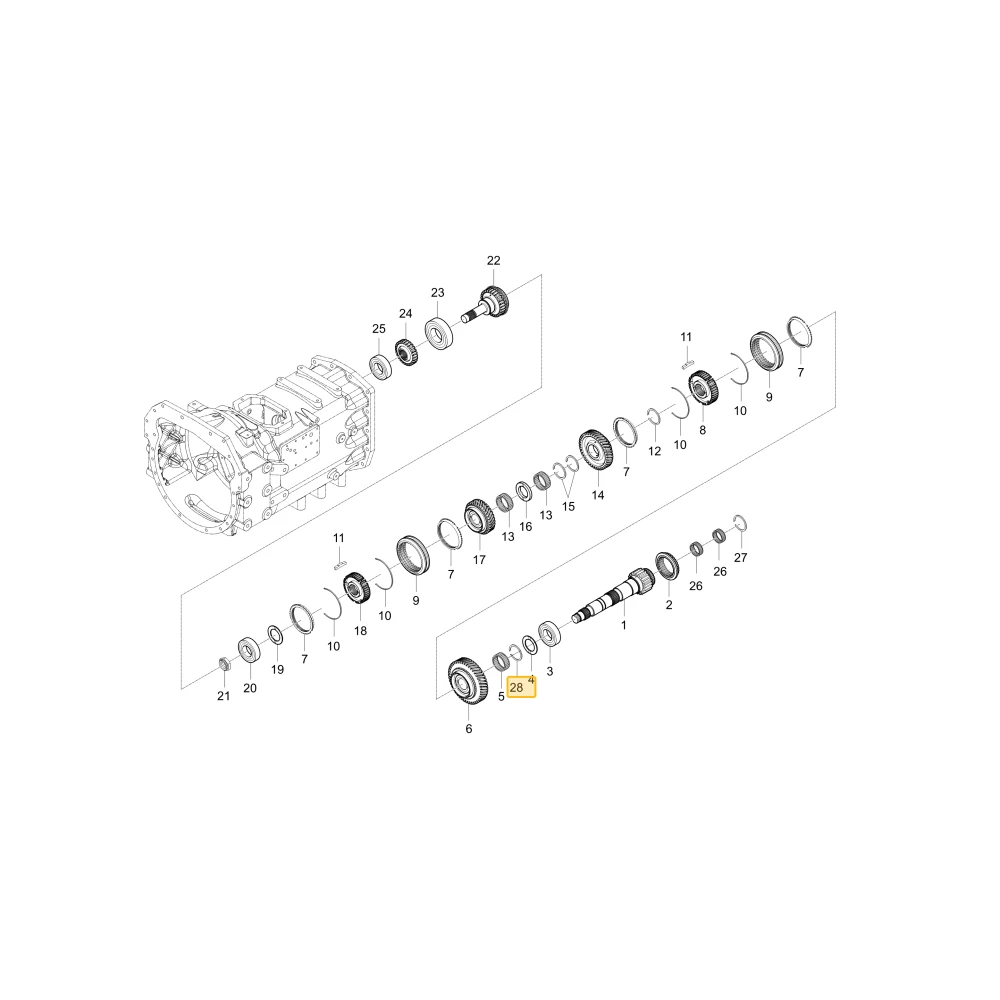 Pierścień zatrzasku KIOTI T4920-22831