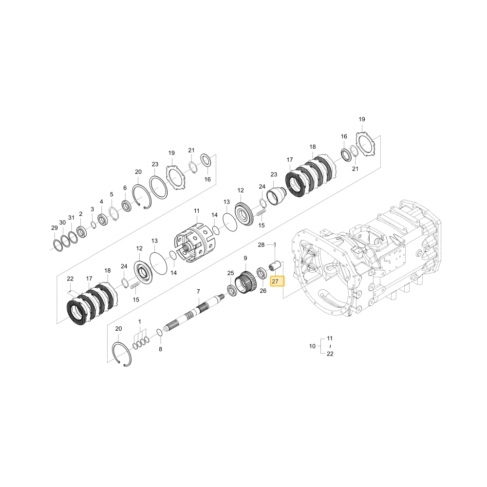 COUPLING KIOTI T4920-44591