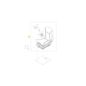 Fotel KIOTI T4925-85001