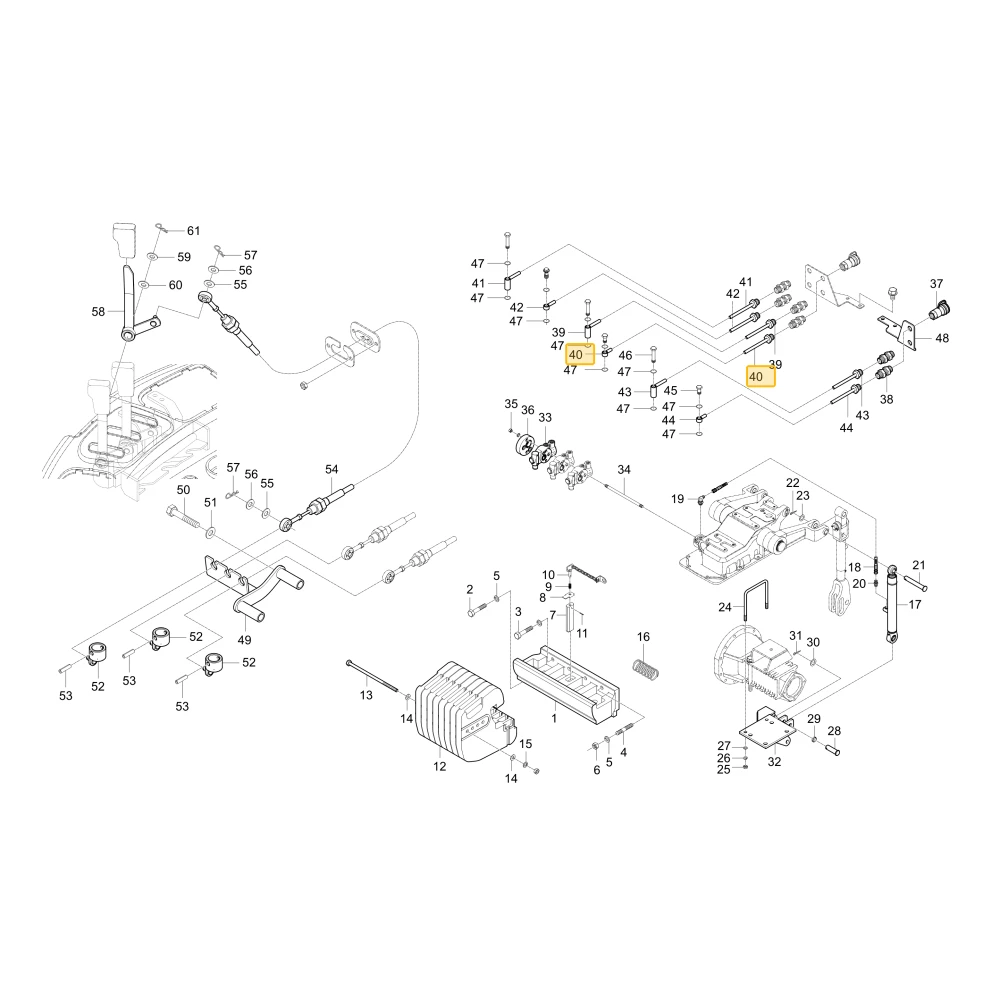 Rurka hydrauliczna B KIOTI T4930-46311