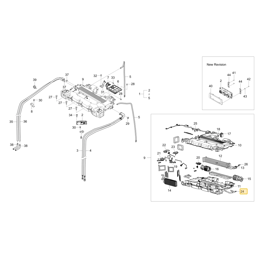 Wąż hydrauliczny spustowy KIOTI T4930-87951
