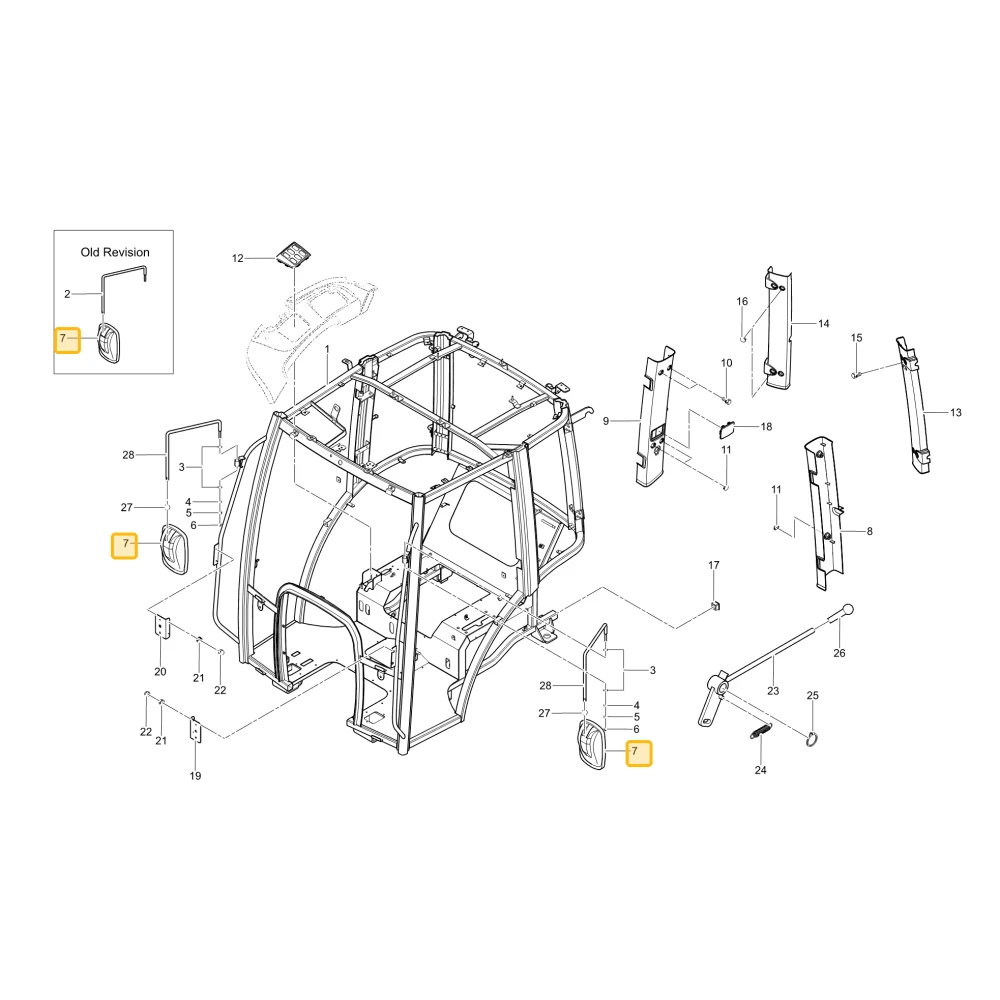 Lusterko Rv KIOTI T4935-83002