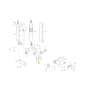 Złącze tłumika KIOTI T4970-12312