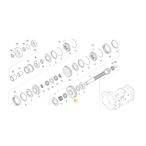 Koło zębate 45 KIOTI T5119-21711