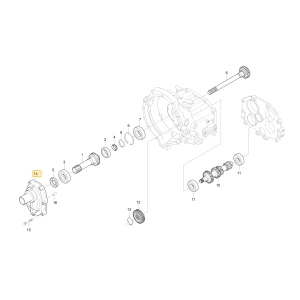 Obudowa wału napędowego KIOTI T5210-14754