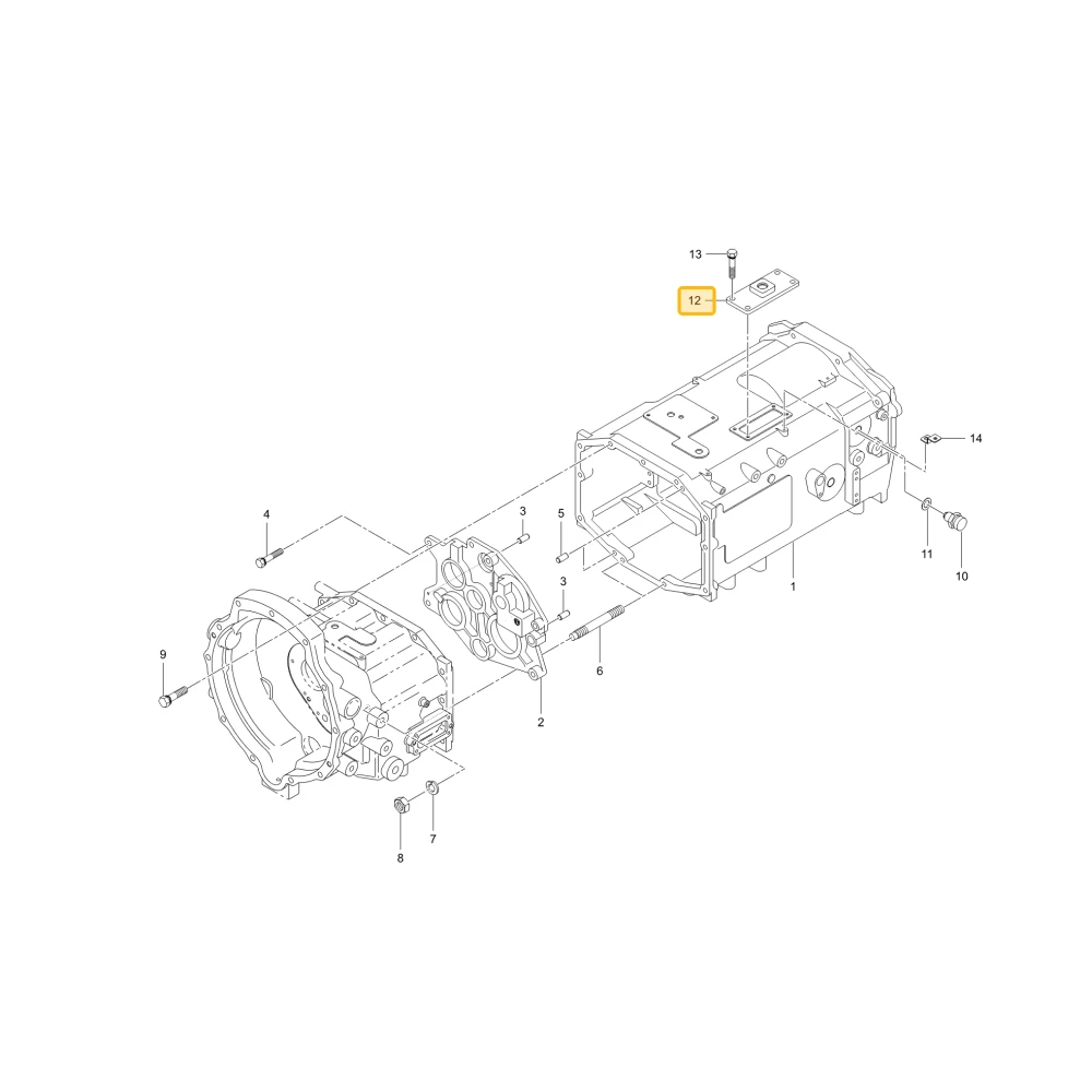 Pokrywa obudowy KIOTI T5210-21161