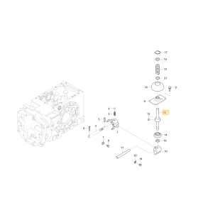 LEVER, RANGE SHIFT-1 KIOTI T5210-23293