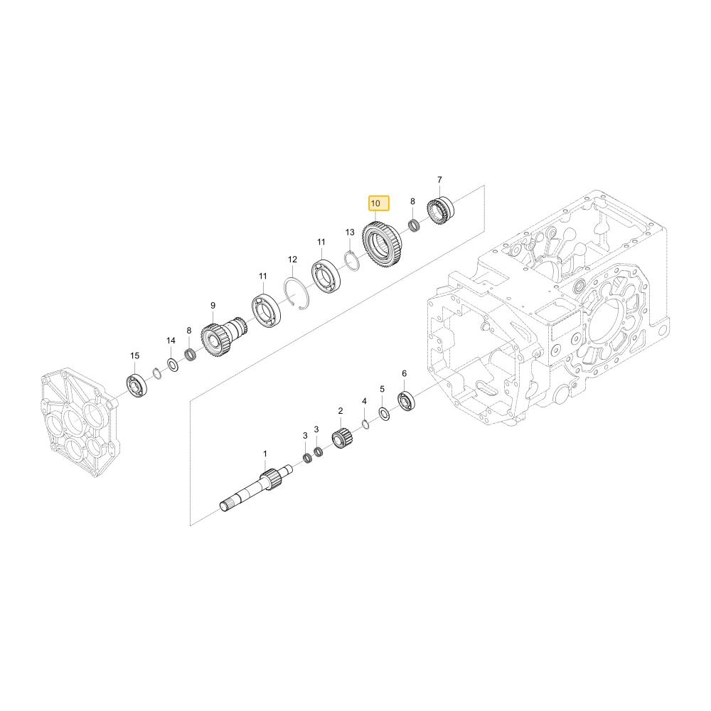 Koło zębate 45 KIOTI T5210-23623