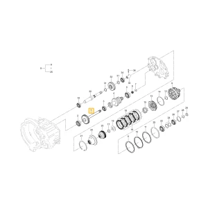 Wał koła zębatego 31 KIOTI T5210-25205