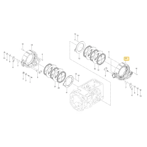 Obudowa lewego hamulca KIOTI T5210-28145