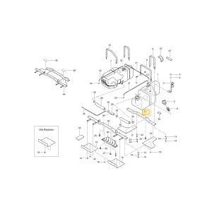 Tylna podpora Fueltank KIOTI T5210-55111