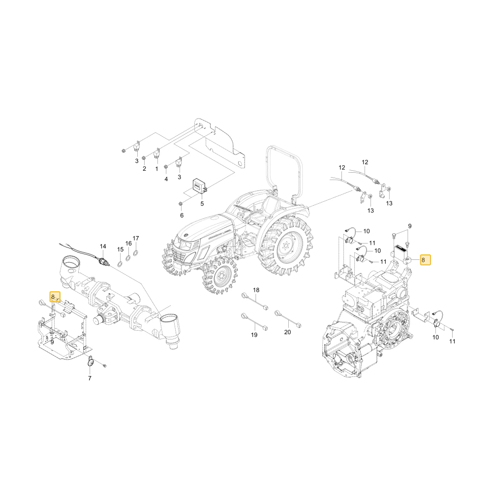 Czujnik HORIZONTALITY KIOTI T5210-69033