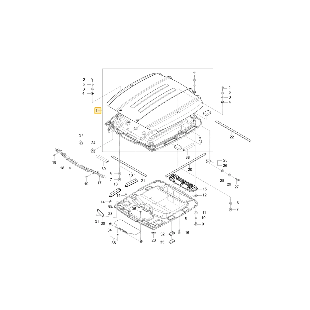 Dach KIOTI T5210-81003