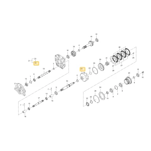 Korpus sprzęgła 4WD KIOTI T5228-46012