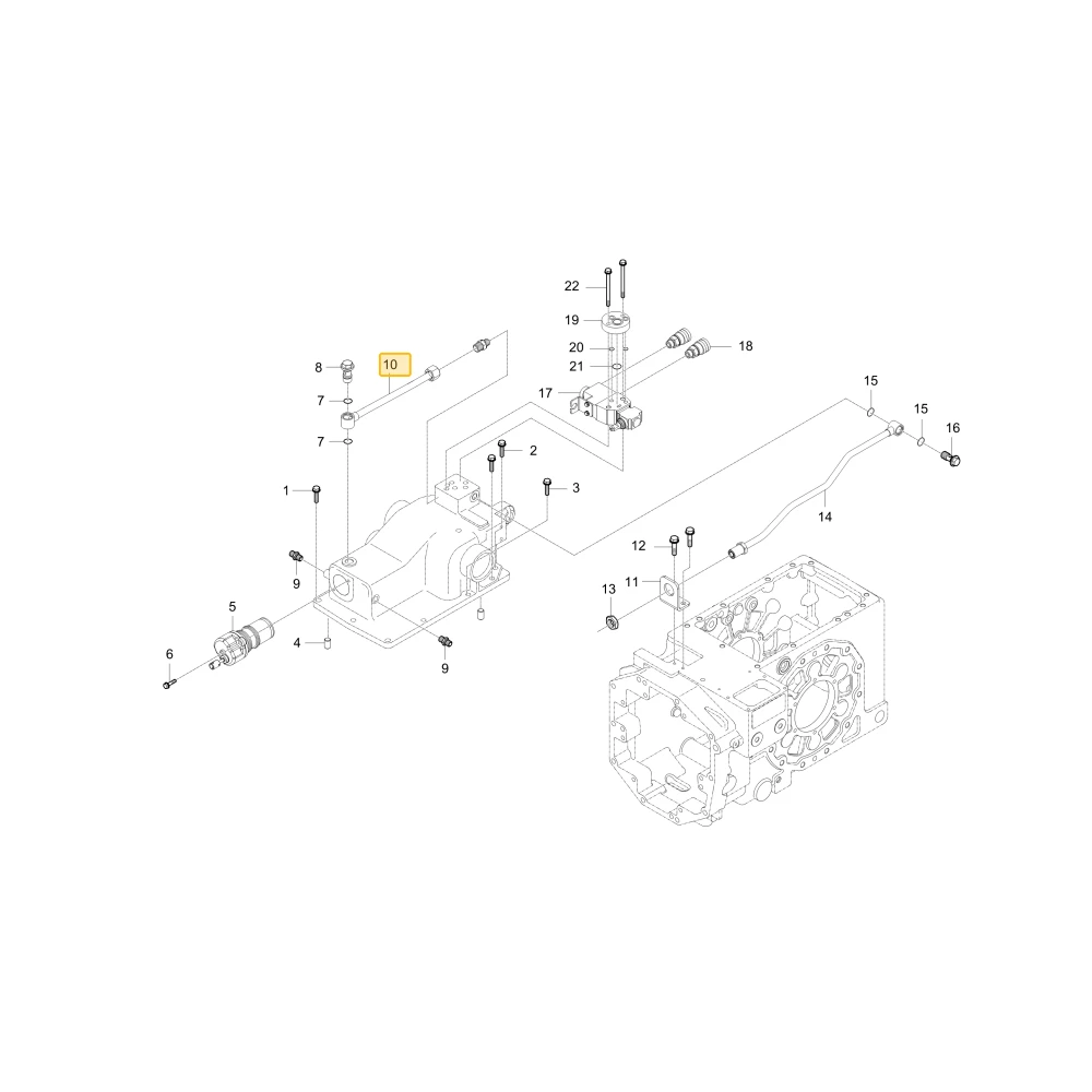 Rurka podnośnika hydraulicznego P KIOTI T5245-36623