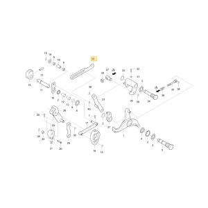 Łącznik pozycji sterującej KIOTI T5245-37311
