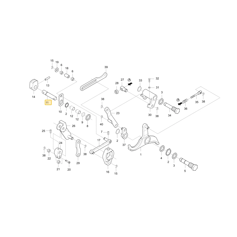 ACCUMULATOR KIOTI T5245-39451