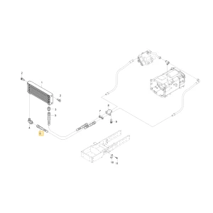 Wąż hydrauliczny chłodzenia D1 KIOTI T5245-47214