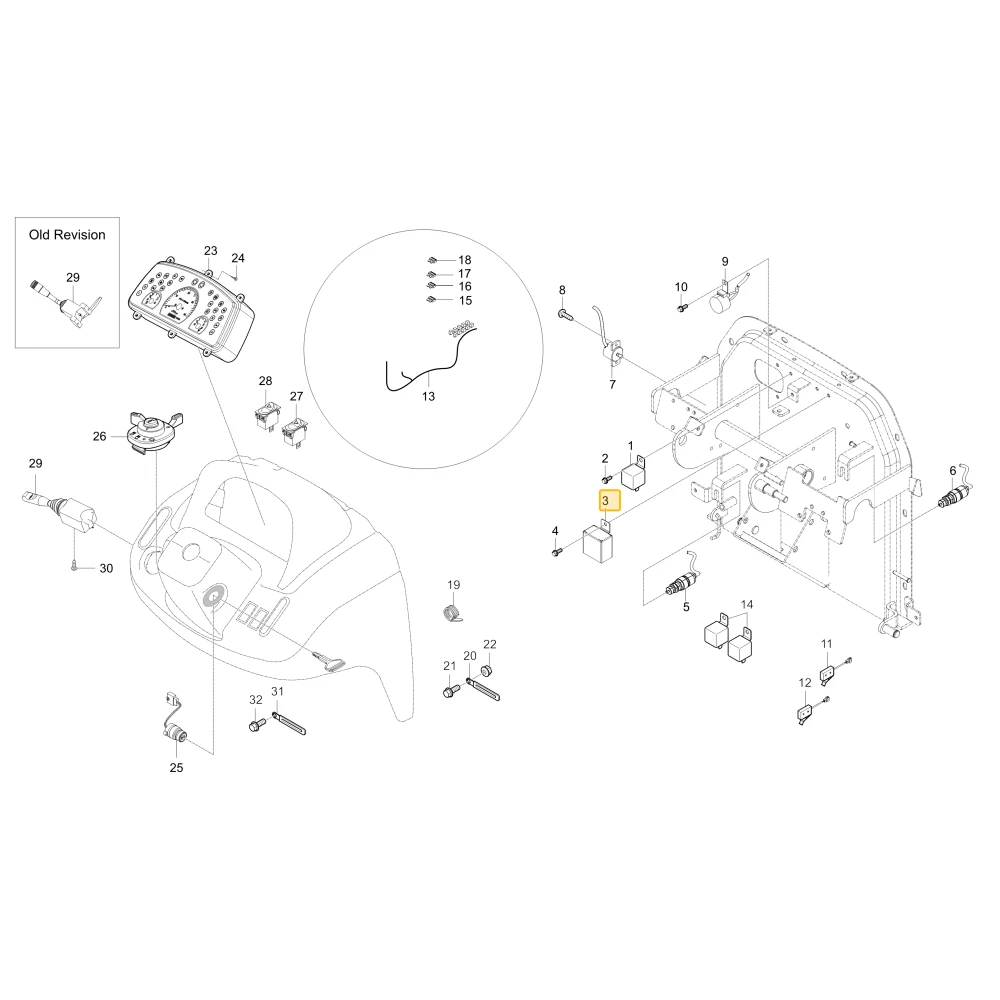 Sterownik Preheating KIOTI T5245-69872