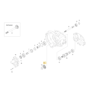 Koło zębate 34 KIOTI T5270-21522