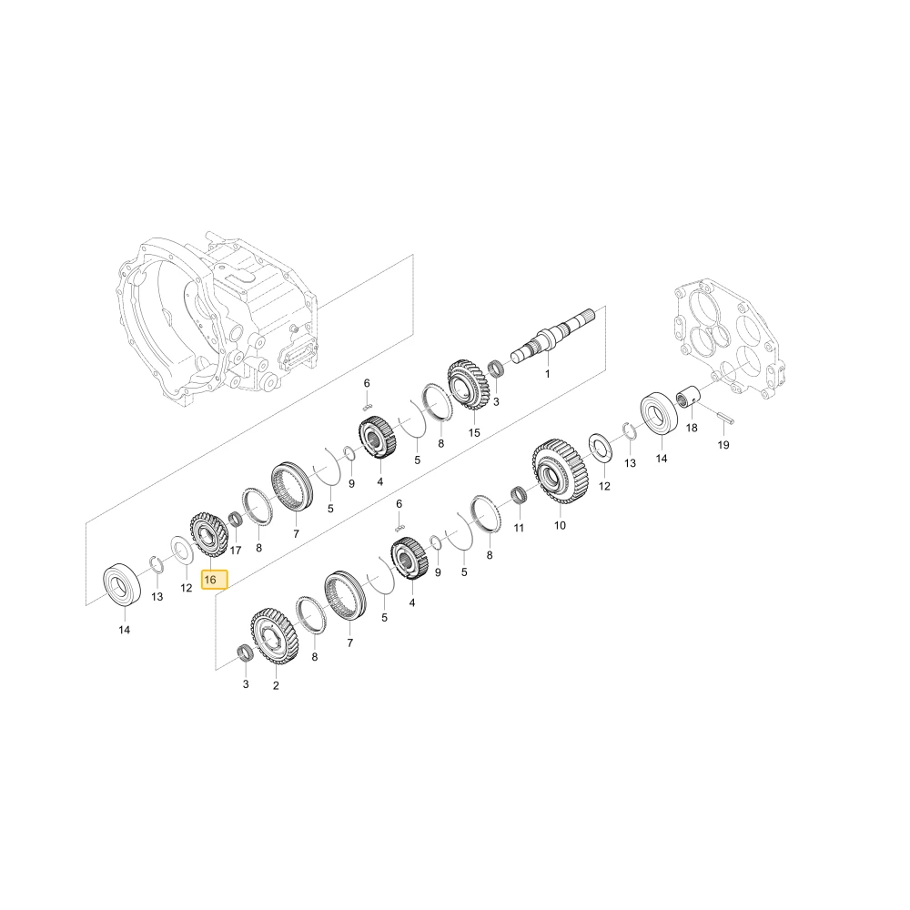 Koło zębate 27 KIOTI T5270-21711