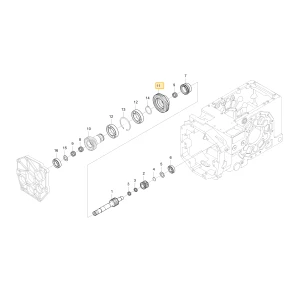 Koło zębate 46 KIOTI T5270-23627