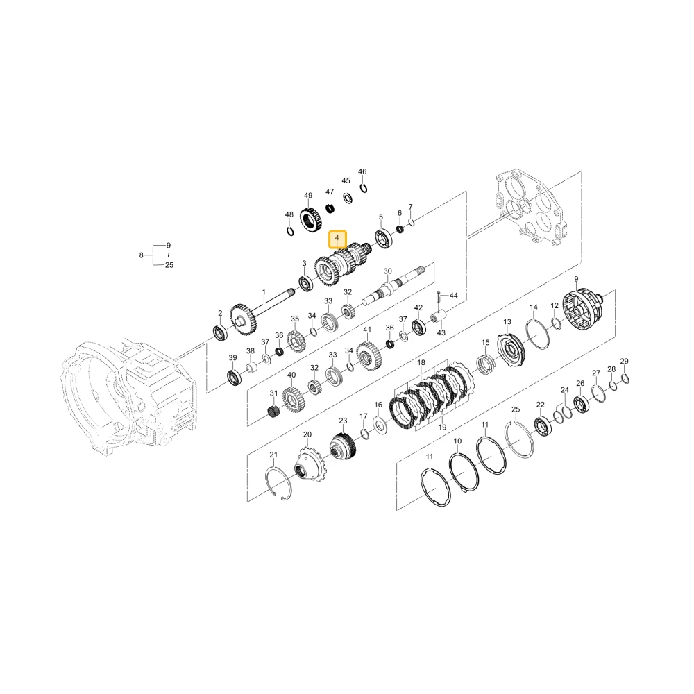 Koło zębate KIOTI T5270-25221