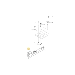 Belka zaczepowa U KIOTI T5270-29821