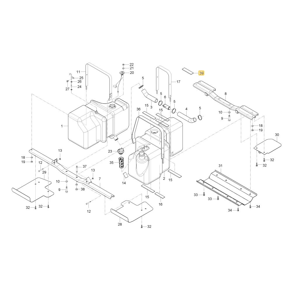Uszczelka gumowa KIOTI T5270-55241