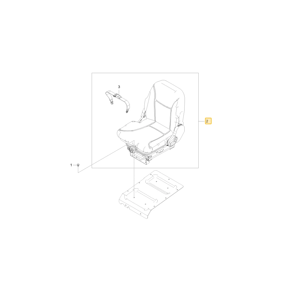 Fotel całkowity KIOTI T5275-70703