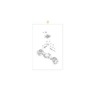 Zestaw kit zawracanie KIOTI T5275-A15060101