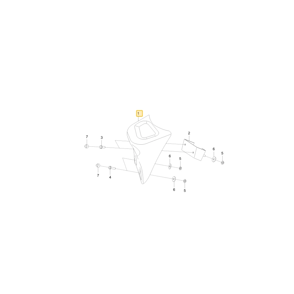 Fotel pomocniczy KIOTI T5278-83032