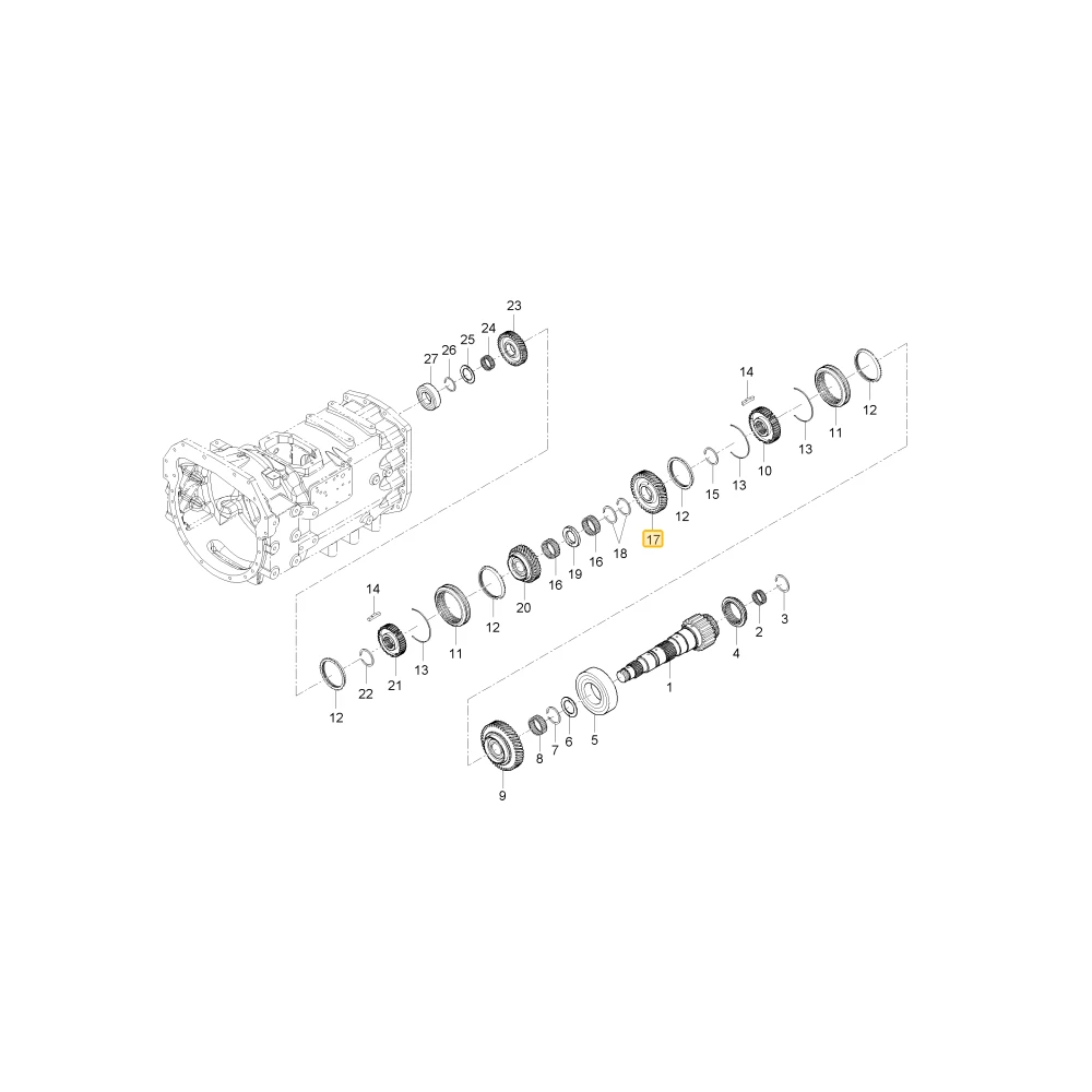 Koło zębate 37 KIOTI T5310-21712