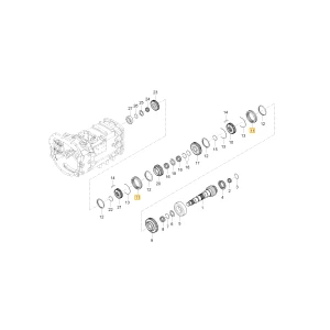 Mechanizm zmiany biegów KIOTI T5310-21781