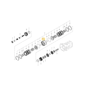 Korpus niskego sprzęgła Hi KIOTI T5310-21912